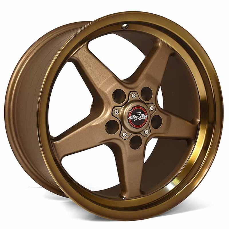 Race Star 92 Drag Star Bracket 15x8 5x4.50BC 5.25BS Racer Bronze Wheel-thumbmail-1