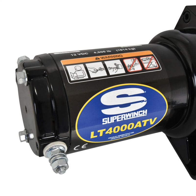 Superwinch 4000 LBS 12V DC 3/16in x 50ft Synthetic Rope LT4000 Winch-thumbmail-5