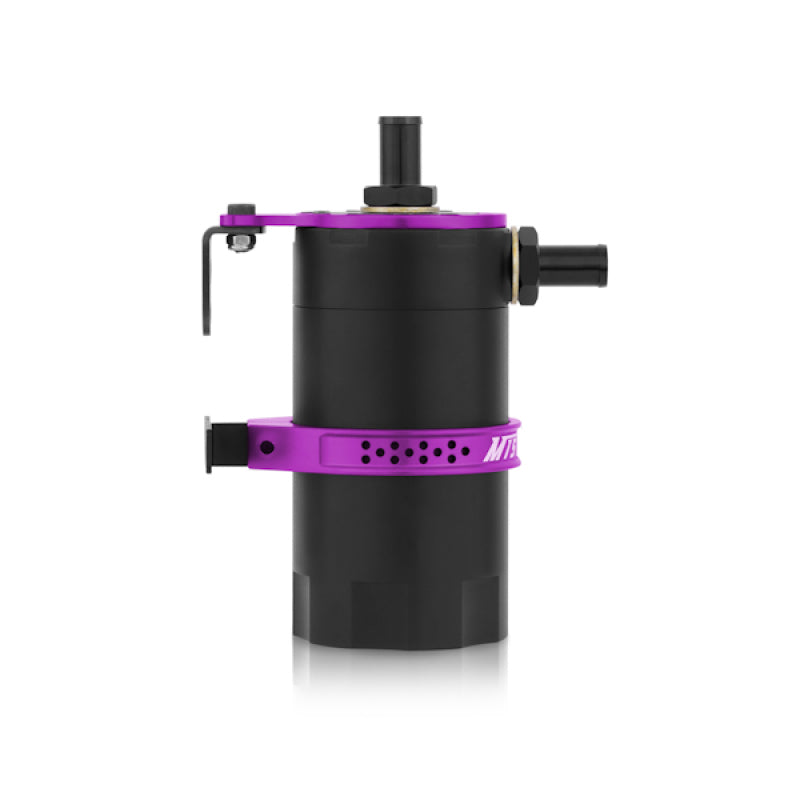 Mishimoto Universal Baffled Oil Catch Can - Purple-thumbmail-3