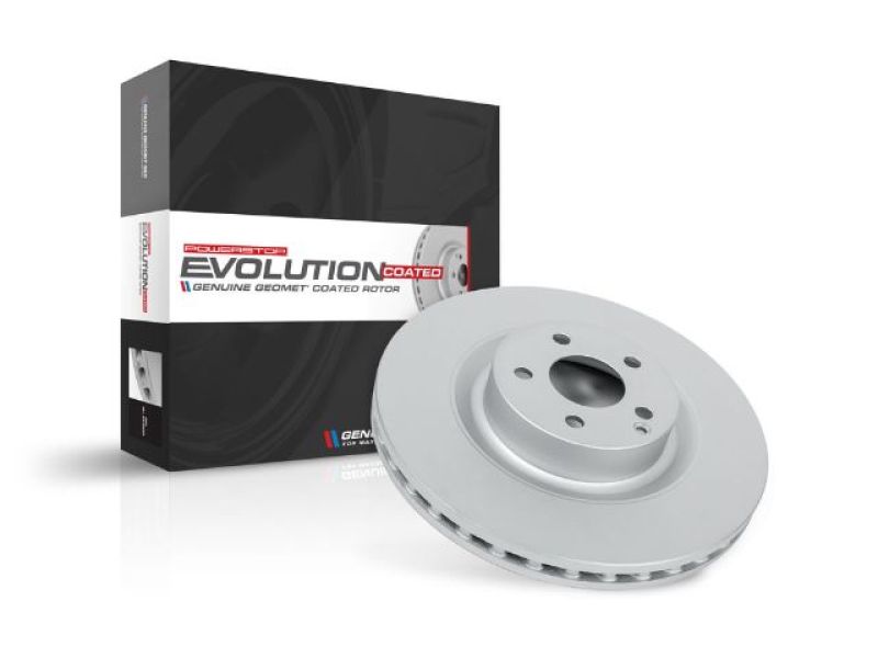 Power Stop 04-09 Audi S4 Front Evolution High Carbon Geomet Coated Rotor-thumbmail-2