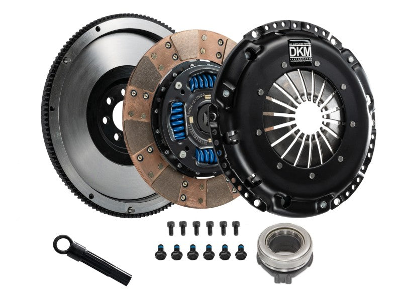 DKM Clutch VW Corrado/GTI/Jetta/Passat (2.8L VR6) Ceramic MC Clutch w/Flywheel (425 ft/lbs Torque)-thumbmail-1
