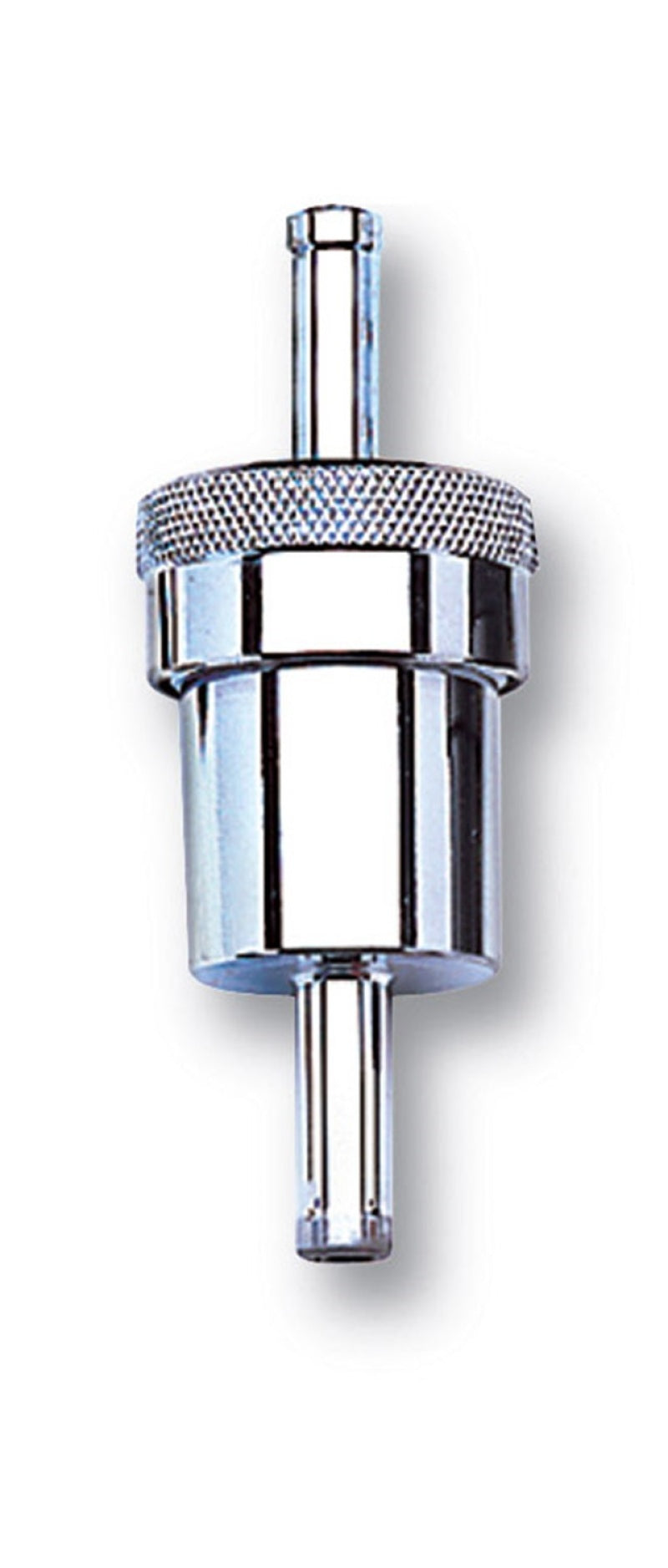 Russell Performance Chrome Street Fuel Filter (3in Length 1-1/8in diameter 3/8in inlet/outlet)-thumbmail-4
