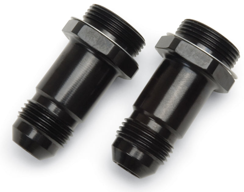 Russell Performance -8 AN Carb Adapter Fittings (2 pcs.) (Black)-thumbmail-4
