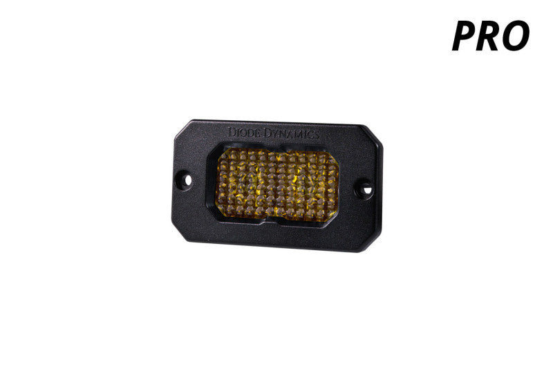 Diode Dynamics Stage Series 2in LED Pod Pro - Yellow Combo Flush ABL (Single)-thumbmail-3