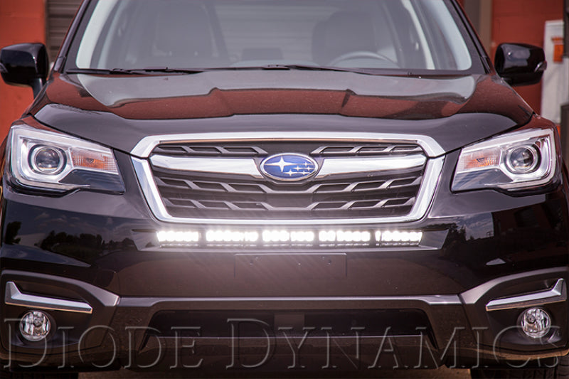 Diode Dynamics 30 In LED Light Bar Single Row Straight - Amber Combo Each Stage Series-thumbmail-2