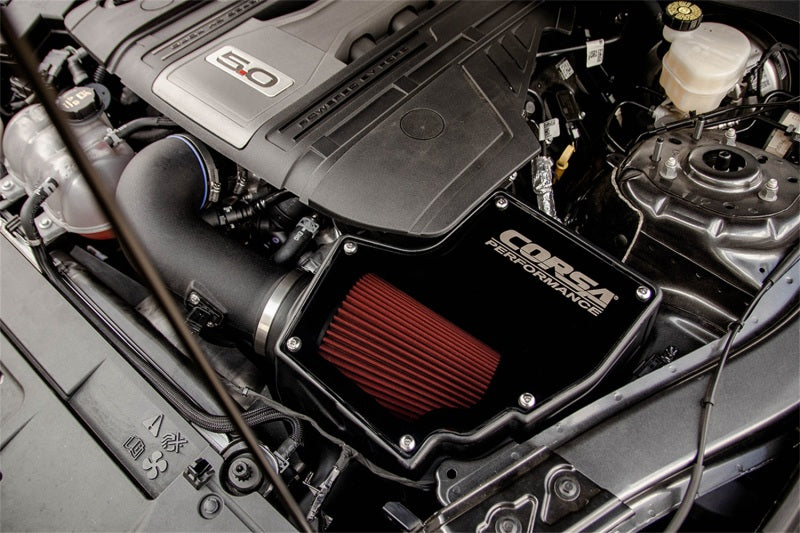 Corsa Air Intake DryTech 3D Closed Box 18-20 Ford Mustang GT 5.0L V8-thumbmail-2