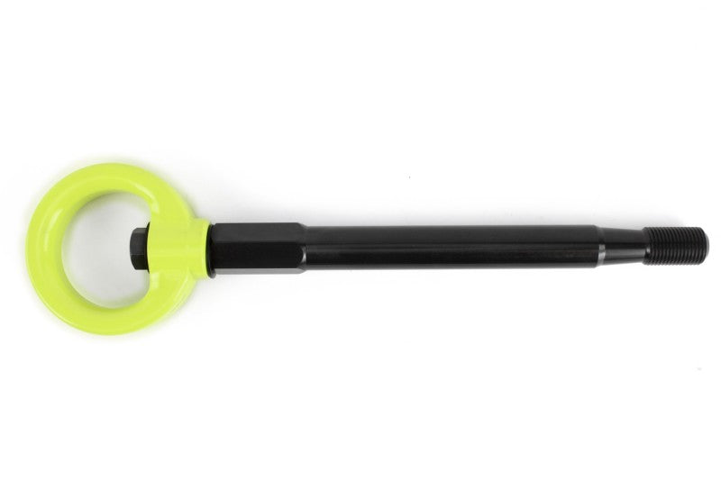 Perrin 08-14 Subaru WRX/STI Tow Hook Kit (Front) - Neon Yellow-thumbmail-1