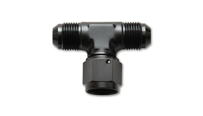 Vibrant -12AN Tee Fitting with Female -12AN Swivel On Side-thumbmail-1