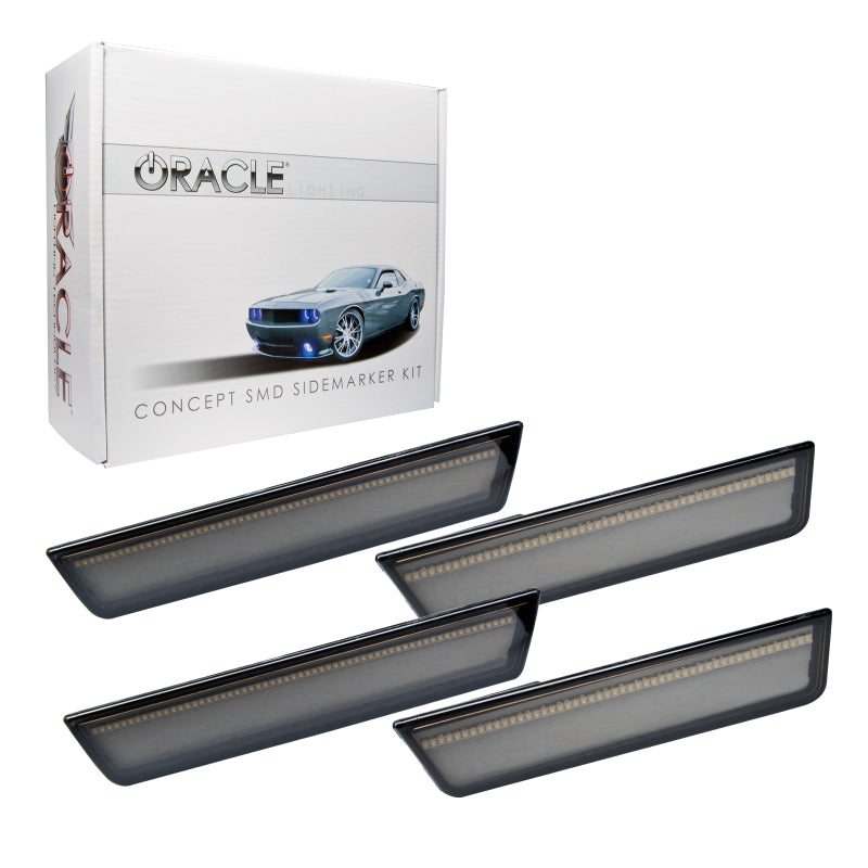 Oracle 08-14 Dodge Challenger Concept Sidemarker Set - Tinted - No Paint-thumbmail-2