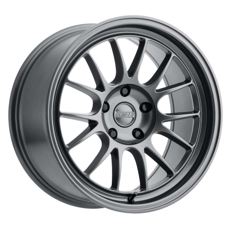 Kansei K13G Corsa 18x9in / 5x114.3 BP / 35mm Offset / 73.1mm Bore - Gunmetal Wheel-thumbmail-1