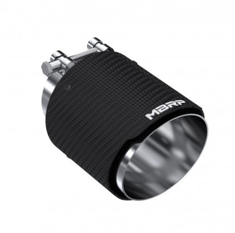 MBRP Universal Carbon Fiber Dual Wall Tip 4.5in OD/3in Inlet/6.13in L-thumbmail-5