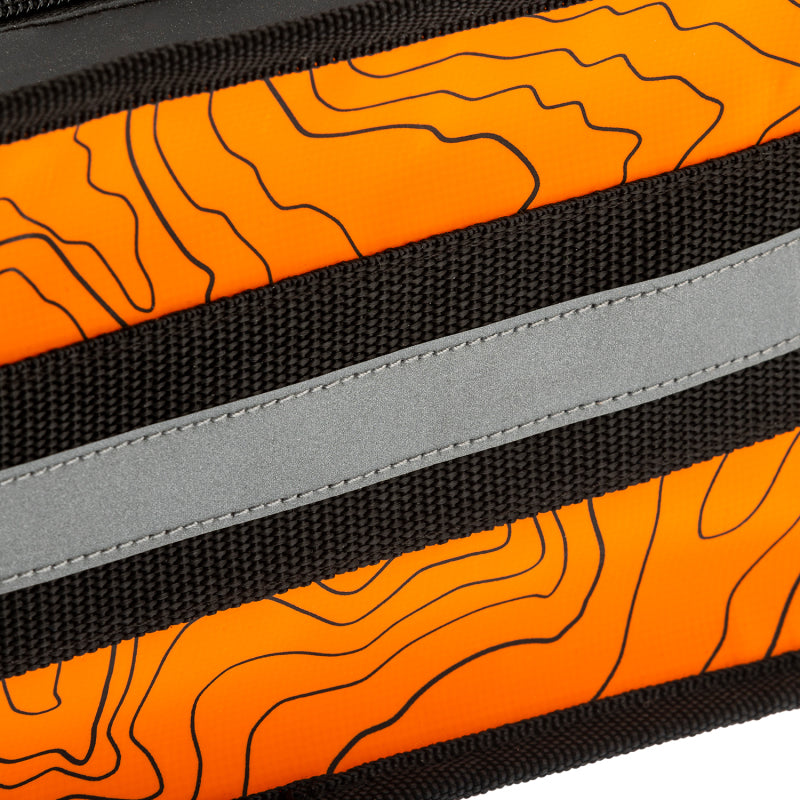 ARB Micro Recovery Bag Orange/Black Topographic Styling PVC Material-thumbmail-8