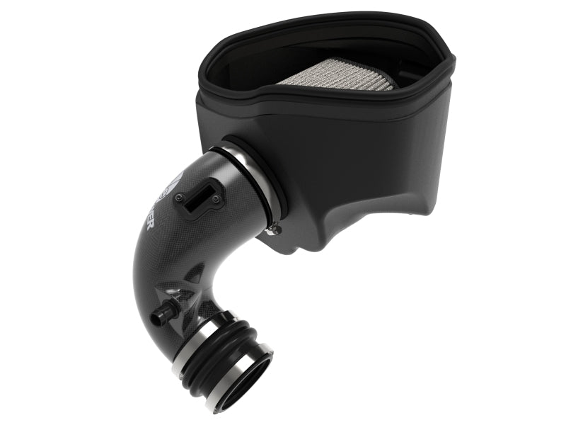 aFe 20-21 BMW Z4 M40i (G29) L6-3L (t) B58 Track Series Carbon Fiber Intake System w/Pro DRY S Filter-thumbmail-2