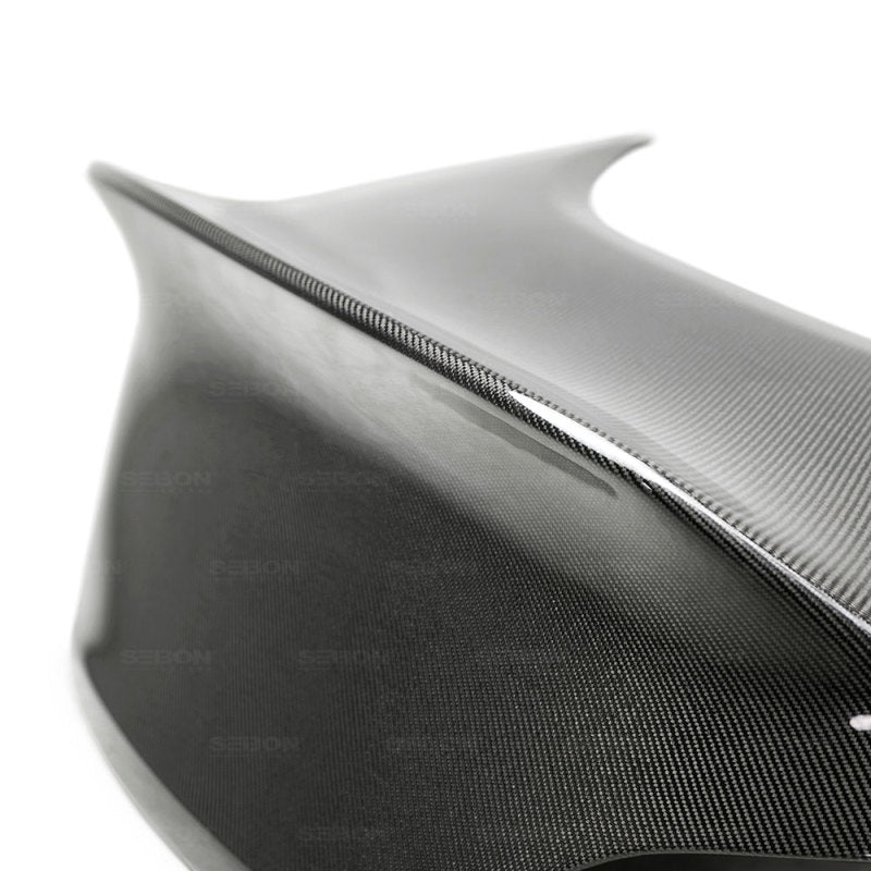 Seibon 10-16 Hyundai Genesis 2 Door C-style Carbon Fiber Trunk Lid-thumbmail-2
