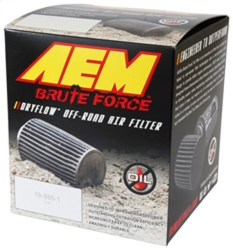 AEM Dryflow 3.25in. X 5in. Round Tapered Air Filter-thumbmail-4