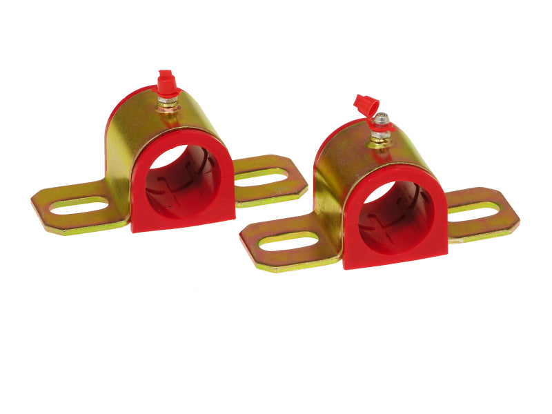Prothane Universal Greasable Sway Bar Bushings - 1 5/16in - Type B Bracket - Red-thumbmail-1