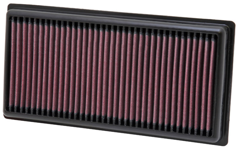 K&N Replacement Air FIlter 10-11 Fiat 500 0.9L L2 / 11 Lancia Ypsilon 0.9L L2-thumbmail-1