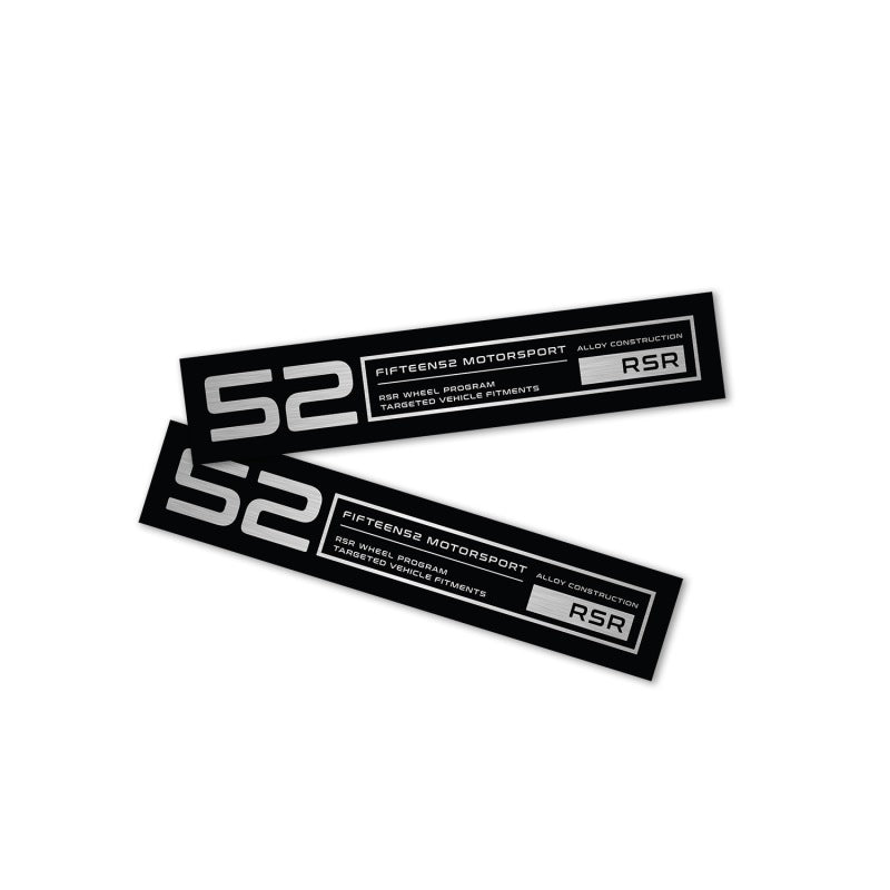 fifteen52 Holeshot RSR Wheel Lip Decal Set of Four - Black-thumbmail-1
