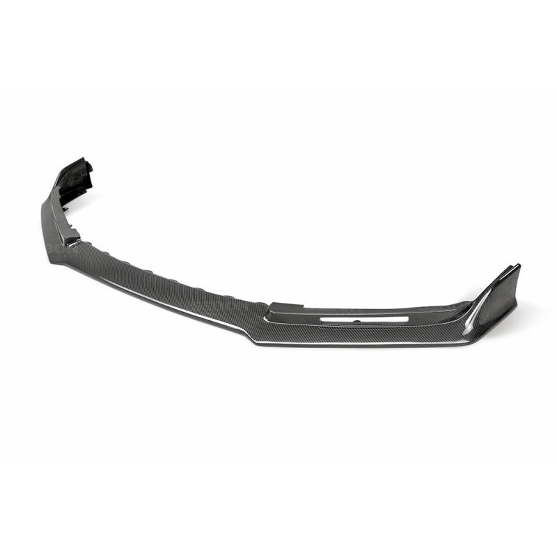 Seibon 2017 Honda Civic Type-R TA-Style Gloss Carbon Fiber Front Bumper Lip-thumbmail-1