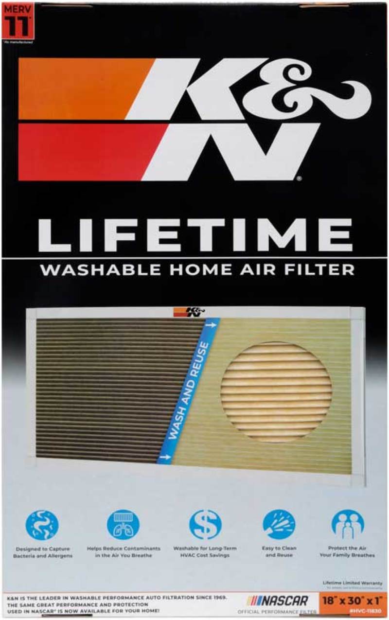 K&N HVAC Filter - 18 x 30 x 1-thumbmail-4