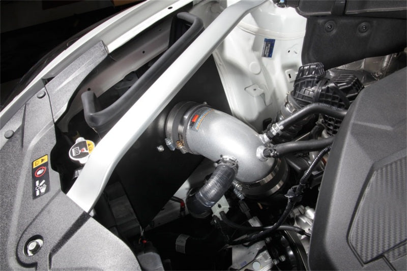 K&N 2018 Kia Stinger L4-2.0L F/I Silver Typhoon Short Ram Intake-thumbmail-3