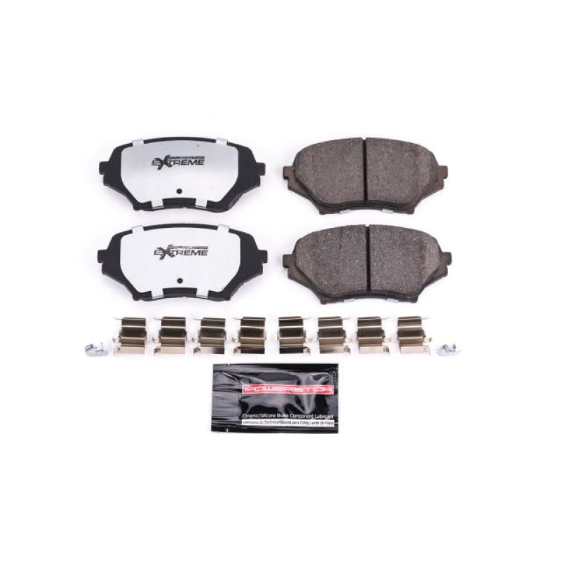 Power Stop 06-15 Mazda MX-5 Miata Front Z26 Extreme Street Brake Pads w/Hardware-thumbmail-1