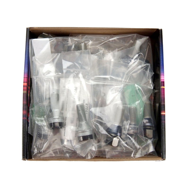 McGard 5 Lug Hex Install Kit w/Locks (Cone Seat Bolt) M14X1.5 / 17mm Hex / 28.0mm Shank L. - Black-thumbmail-5
