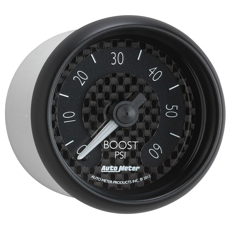 Autometer GT Series 52mm Mechanical 0-60 psi Boost Gauge-thumbmail-2