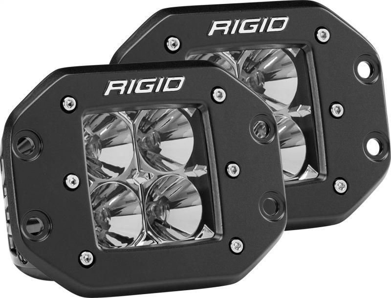 Rigid Industries Dually - Flush Mount - Flood - Set of 2-thumbmail-1