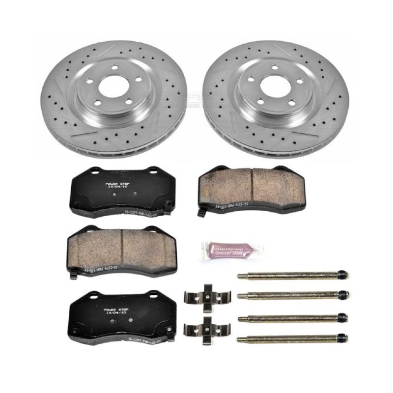 Power Stop 08-10 Chevrolet Cobalt Front Z23 Evolution Sport Brake Kit-thumbmail-1