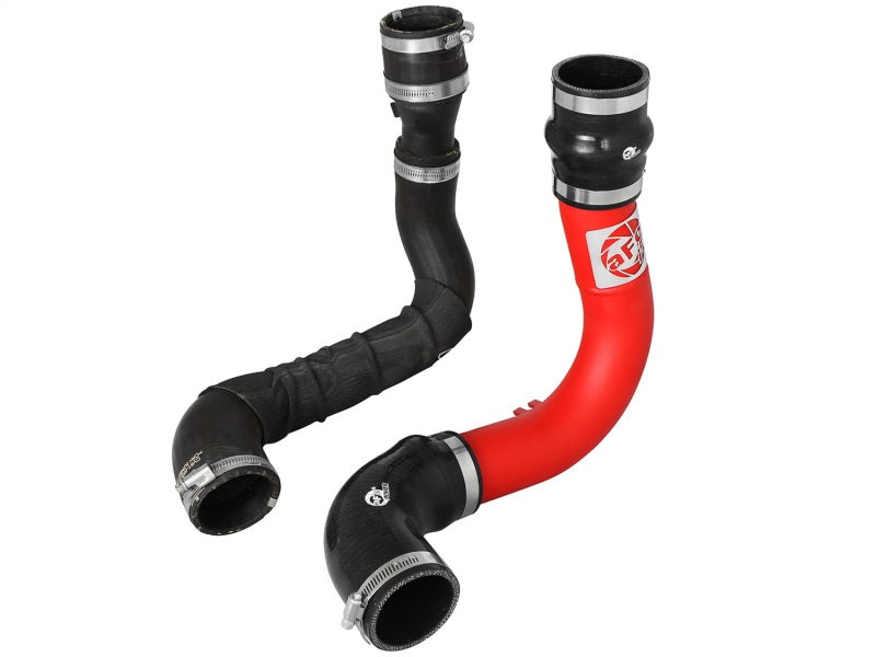 aFe BladeRunner 2.5in Red Intercooler Tube Cold Side 12-16 Ford Focus ST 2.0L (t)-thumbmail-2
