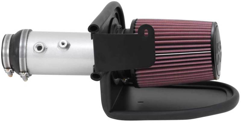 K&N 13-14 Honda Accord 3.5L V6 69 Series Typhoon Air Intake System - Silver Cold Air Intake Kit-thumbmail-9