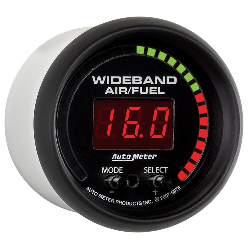Autometer ES Digital 52mm Wideband Air/Fuel Kit