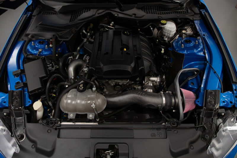 K&N 2018 Ford Mustang L4-2.3L F/I Aircharger Performance Intake-thumbmail-5