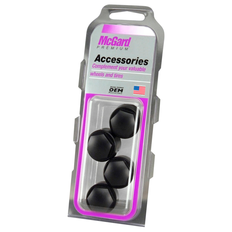 McGard Nylon Lug Caps For PN 24010-24013 (4-Pack) - Black-thumbmail-5