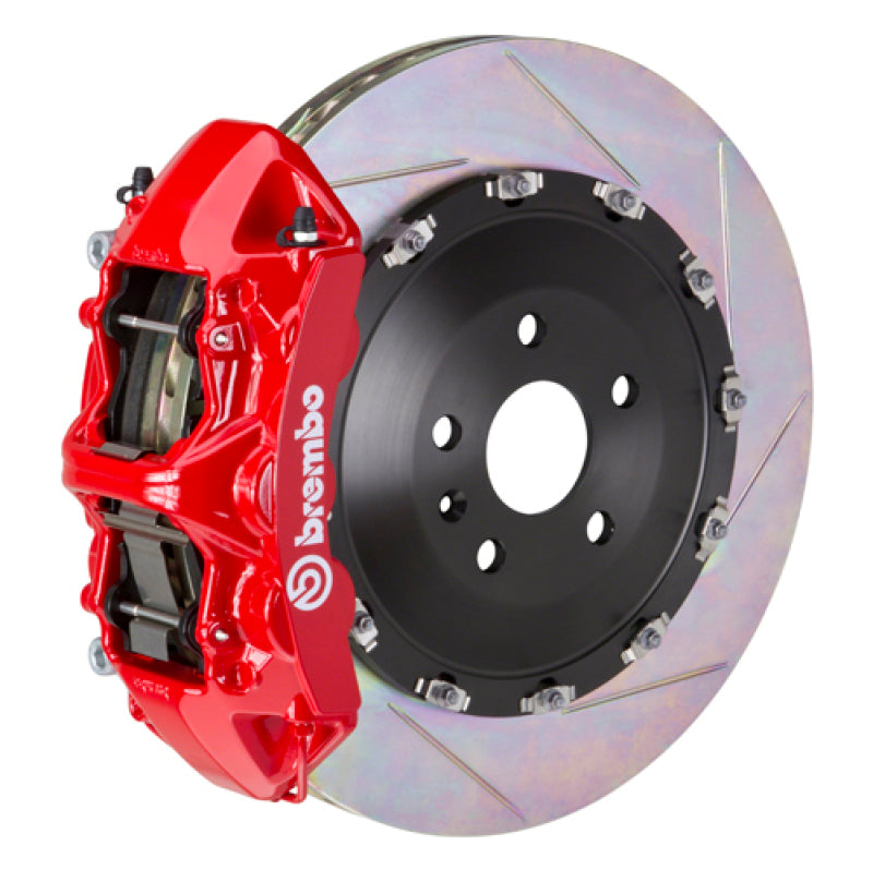 Brembo 16-22 GLC-Class (X253/C253) Front GT BBK 6 Piston Cast 405x34 2pc Rotor Slotted Type-1-Red-thumbmail-1