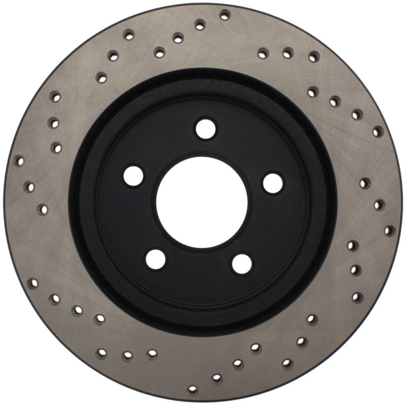 StopTech 05-10 Ford Mustang V6/4.0L / GT V8/4.6L Cross Drilled Right Rear Rotor-thumbmail-3