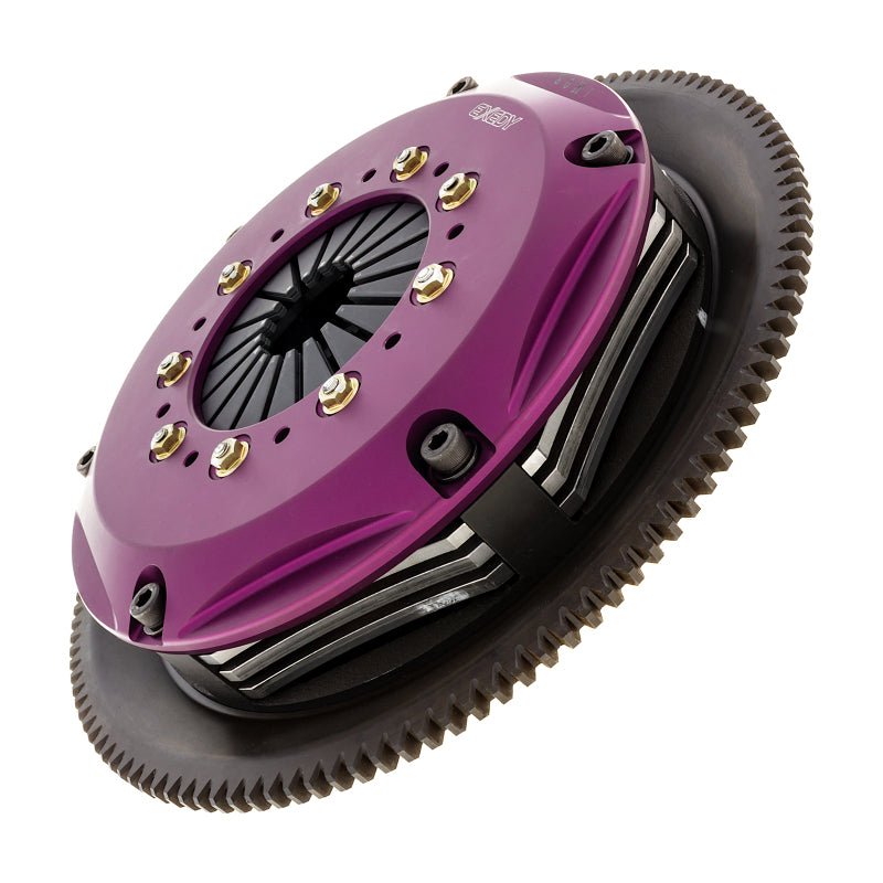 Exedy 1986-1989 Mazda RX-7 R2 Hyper Triple Cerametallic Clutch Rigid Disc Push Type Cover-thumbmail-1