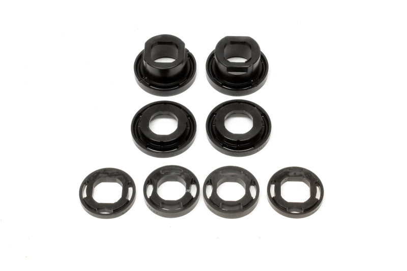 BMR 08-09 Pontiac G8 Rear Cradle Street Version Bushing Kit (Elastomer) - Black-thumbmail-1