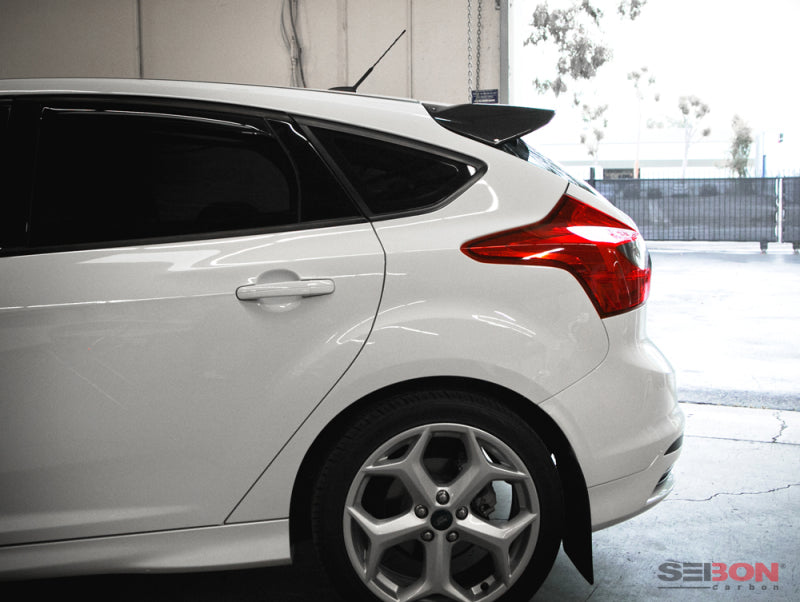 Seibon 12-13 Ford Focus OEM Style Carbon Fiber Rear Spoiler-thumbmail-1