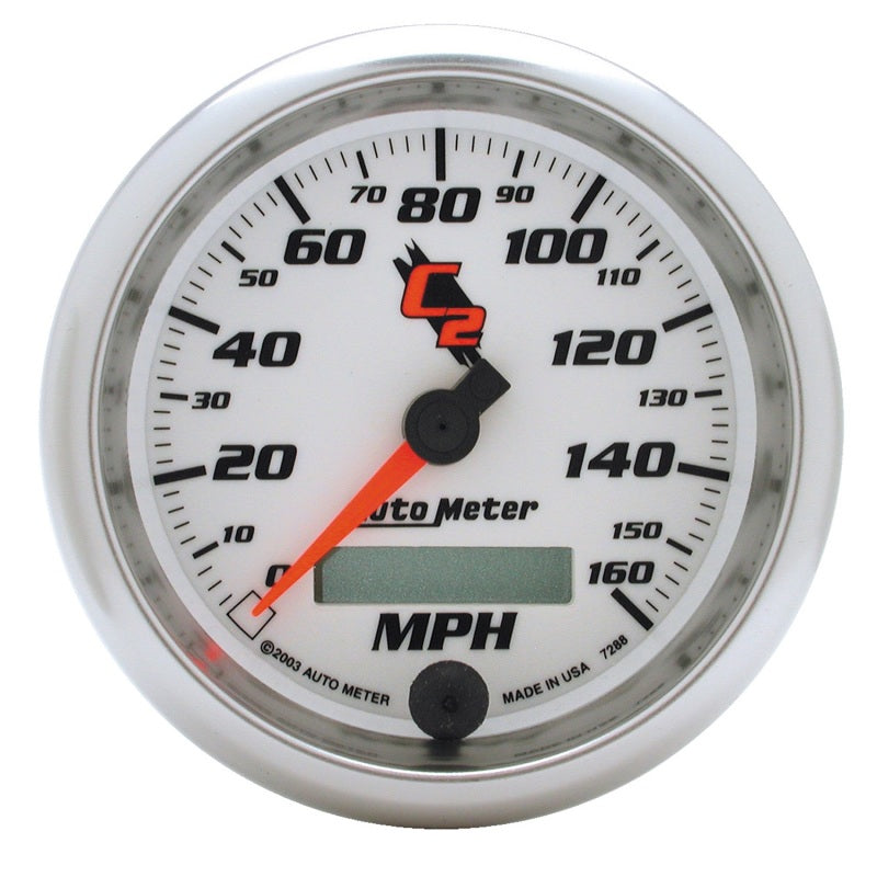 Autometer C2 3 3/8 inch 160MPH In-Dash Speedometer-thumbmail-2