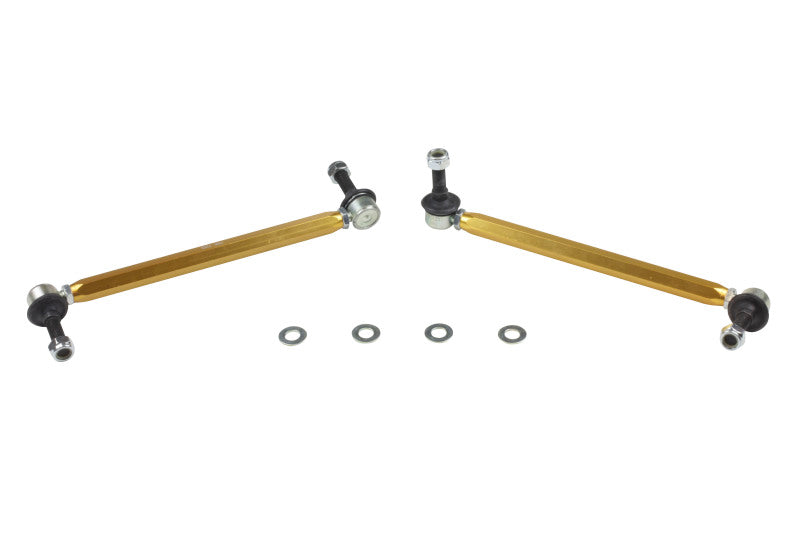 Whiteline 05-10 Chevy Cobalt/6/09+ Cruze/06-11 HHR Front Sway Bar - Link Assembly H/D Adj Steel Ball-thumbmail-3