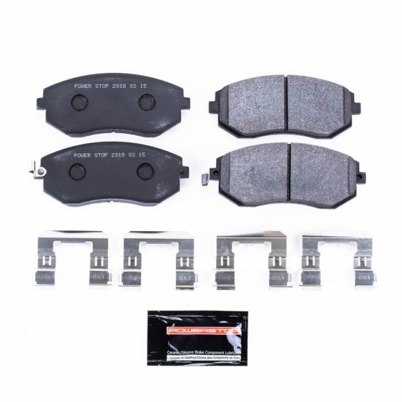 Power Stop 05-06 Saab 9-2X Front Track Day SPEC Brake Pads-thumbmail-1