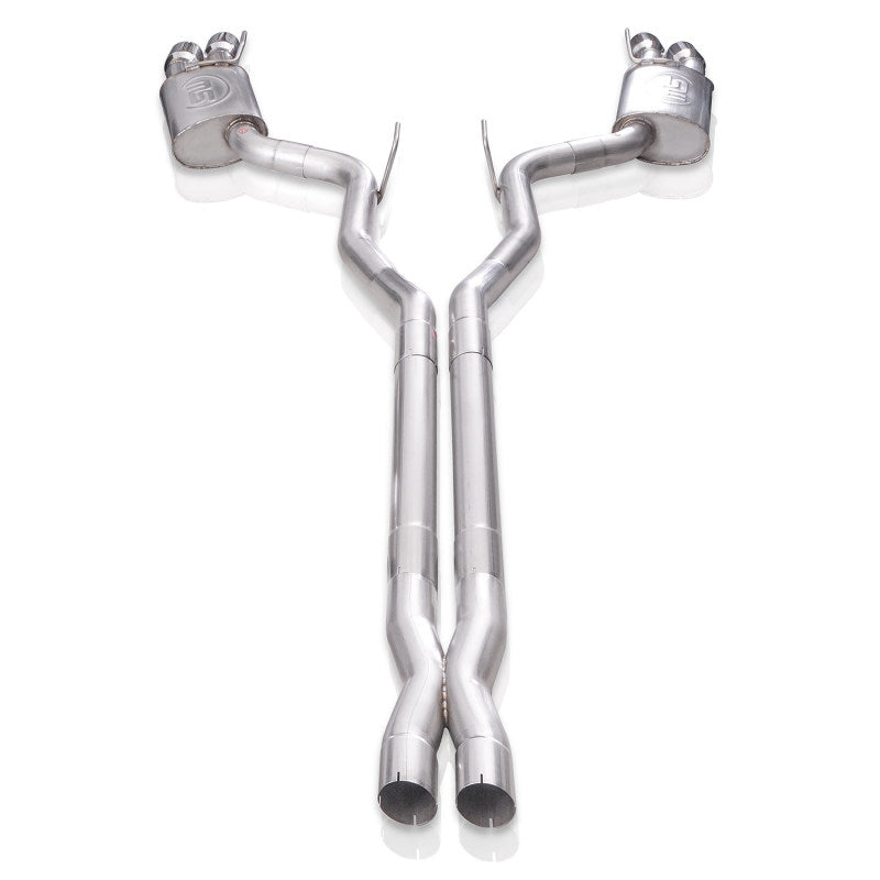 Stainless Works 18+ Ford Mustang GT Redline X-Pipe Performance Connect Cat-Back Exhaust-thumbmail-3