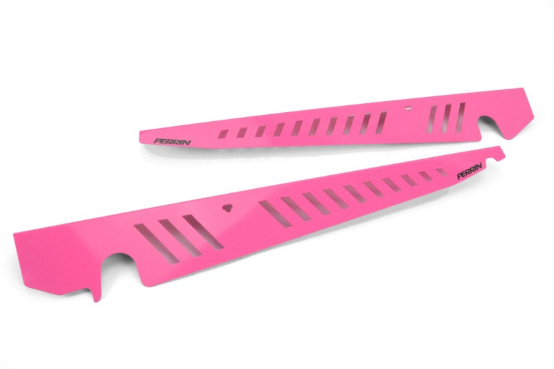 Perrin 2015+ Subaru WRX/STI Fender Shroud Set - Hyper Pink-thumbmail-1