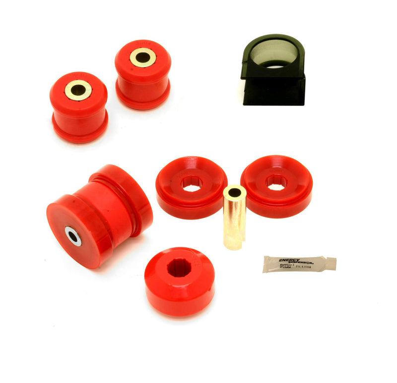 BMR 10-15 5th Gen Camaro Front Suspension Bushing Kit (BK008 BK018 BK019) - Black/Red-thumbmail-1