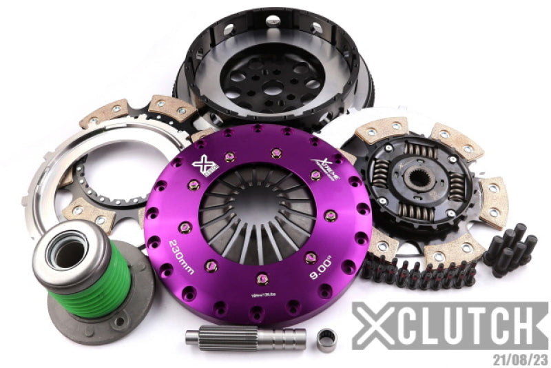 XClutch 15-23 Ford Mustang EcoBoost Premium 2.3L 9in Twin Sprung Ceramic Clutch Kit-thumbmail-1