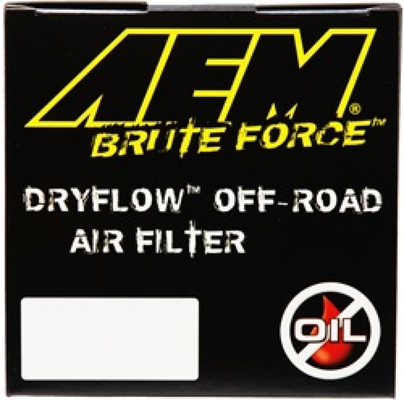 AEM Dryflow 3.5in. X 7in. Round Tapered Air Filter-thumbmail-4