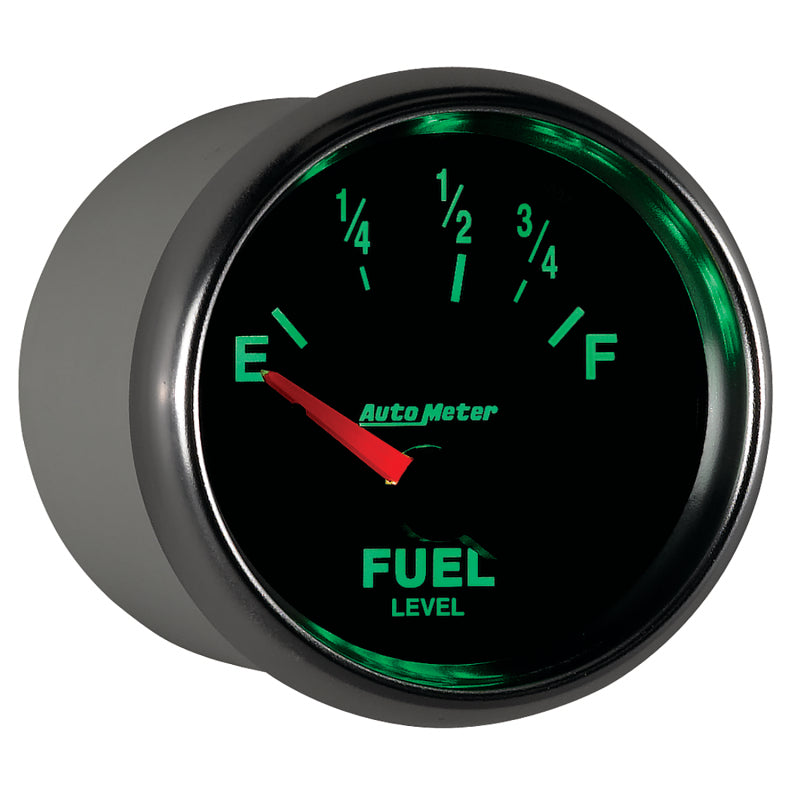 AutoMeter Gauge Fuel Level 2-1/16in. 73 Ohm(e) to 10 Ohm(f) Elec Gs-thumbmail-2