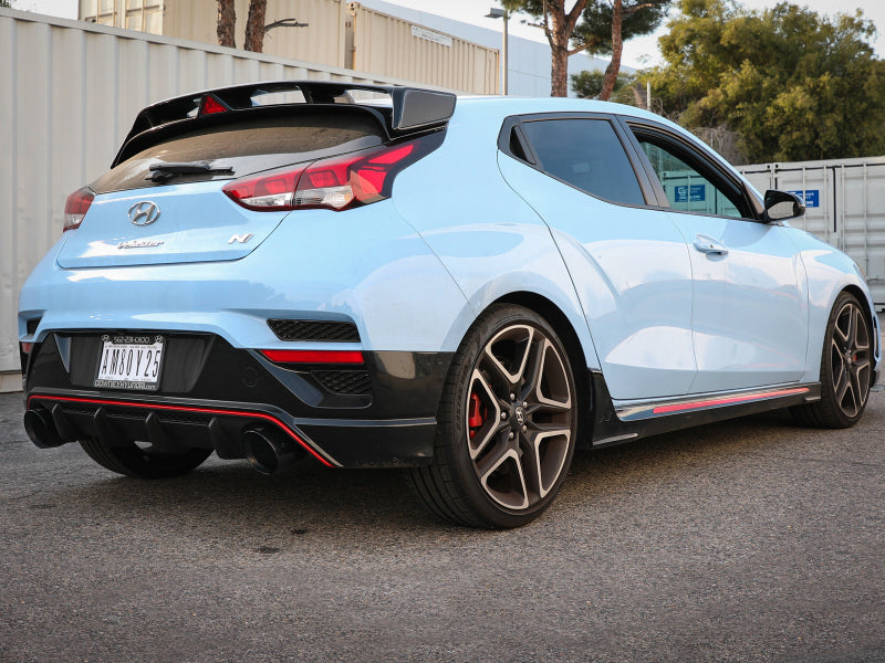 aFe Takeda Exhaust Cat-Back 19-20 Hyundai Veloster N 304SS Black Dual Tips Exhaust-thumbmail-2